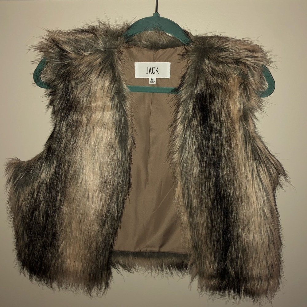 faux fur jacket